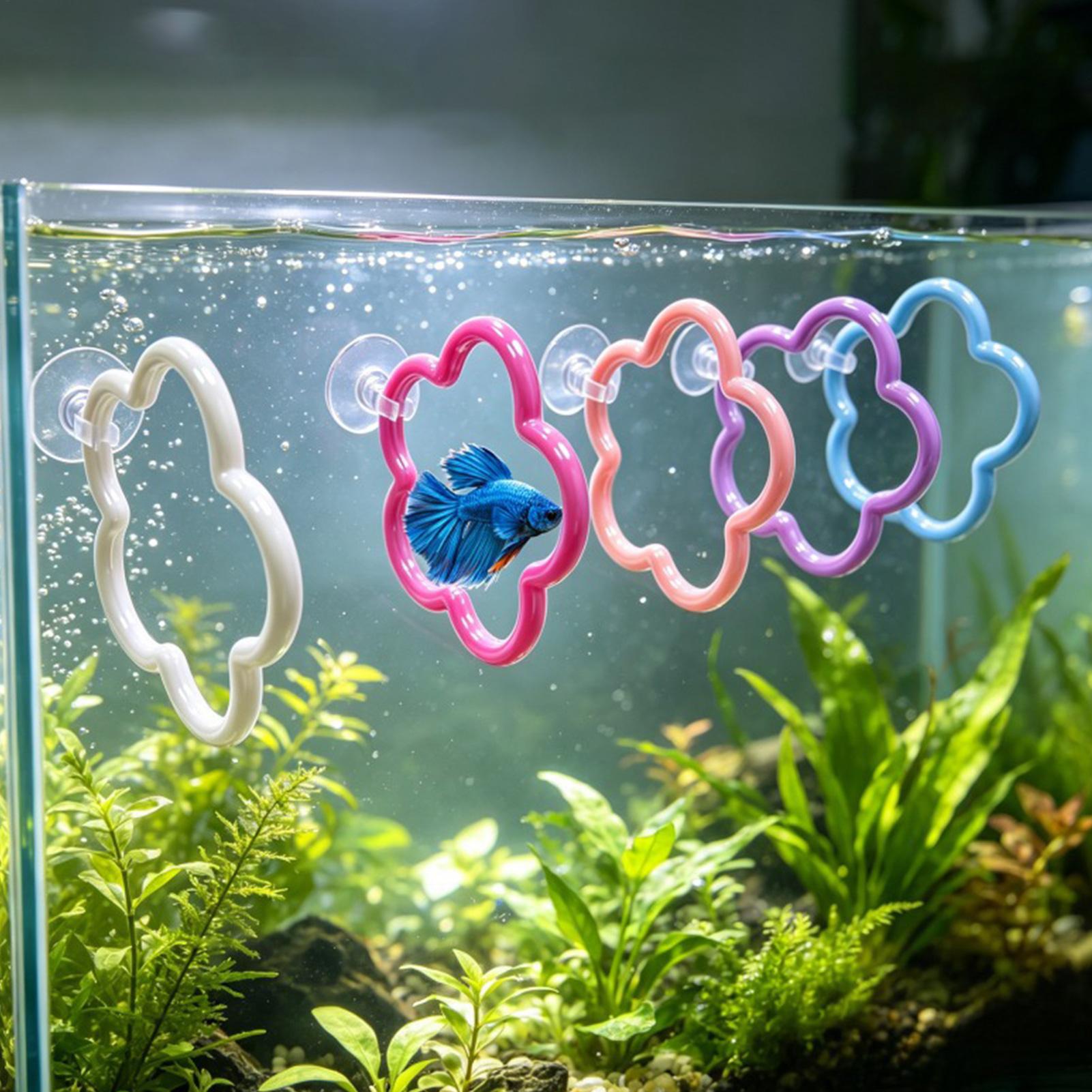 Aquarium Fish Betta - Brinquedos para Peixe Betta, 5 Peças