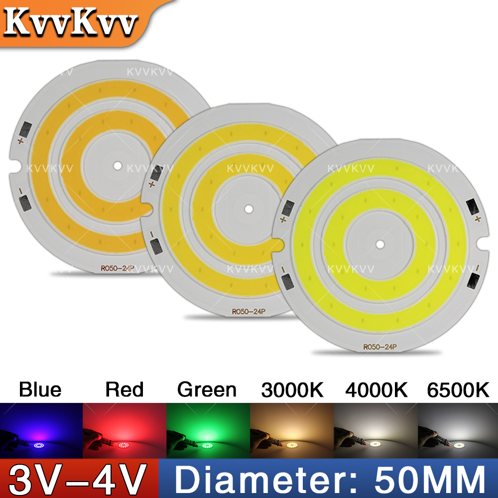 Aquarium Light - 3v 4v redondo cob led peças