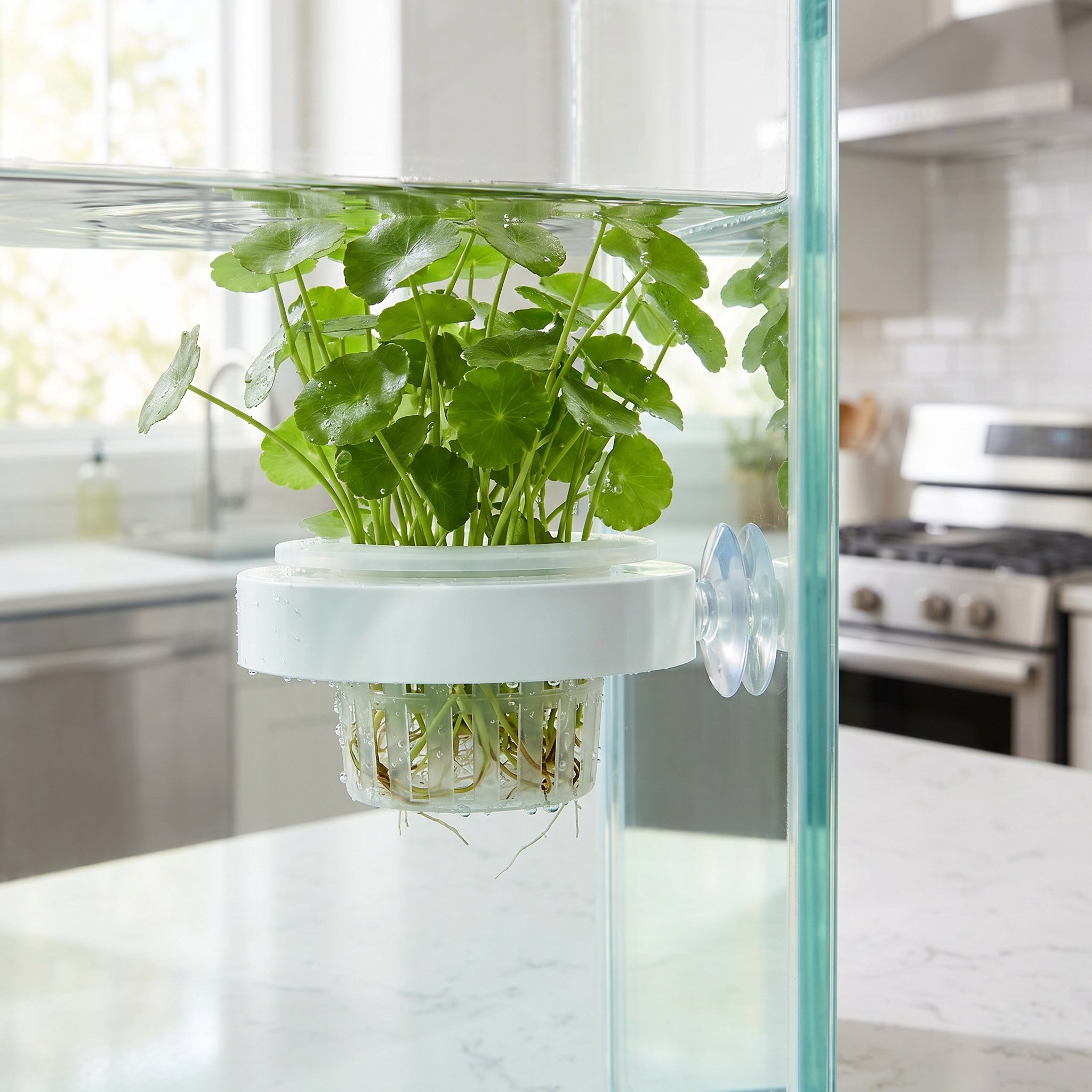 Aquarium Plants - 4 unidades de cestos flutuantes para