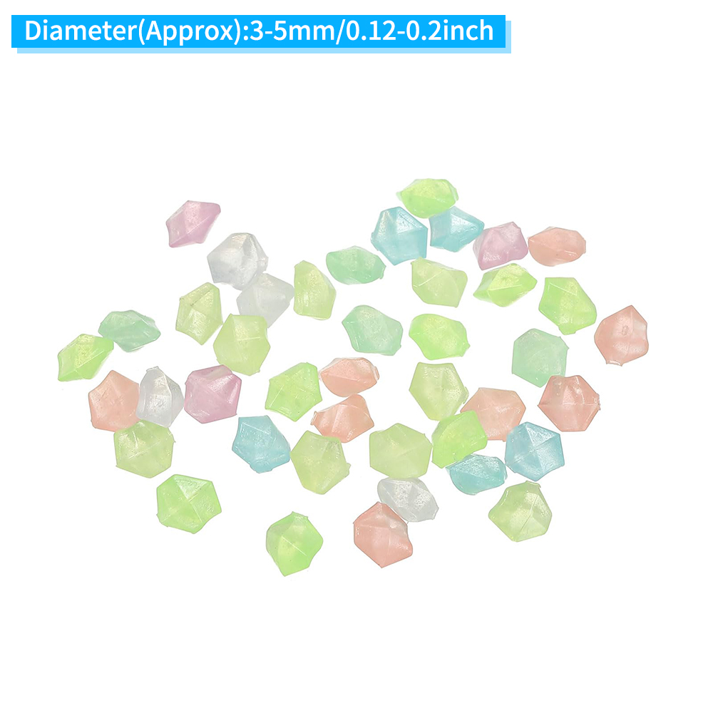 1000 pçs areia luminosa que br - Fish Aquarium Home avaliação e preço