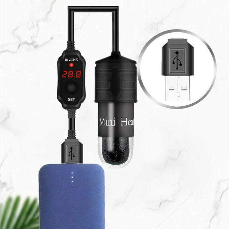 Mini Aquarium Fish Tank Aquece - Fish Tank Heater avaliação e preço