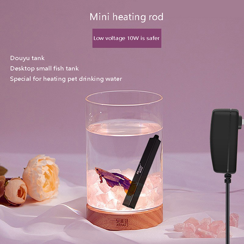 1pc 5/10w mini aquecedor de aq - Fish Tank Heater avaliação e preço