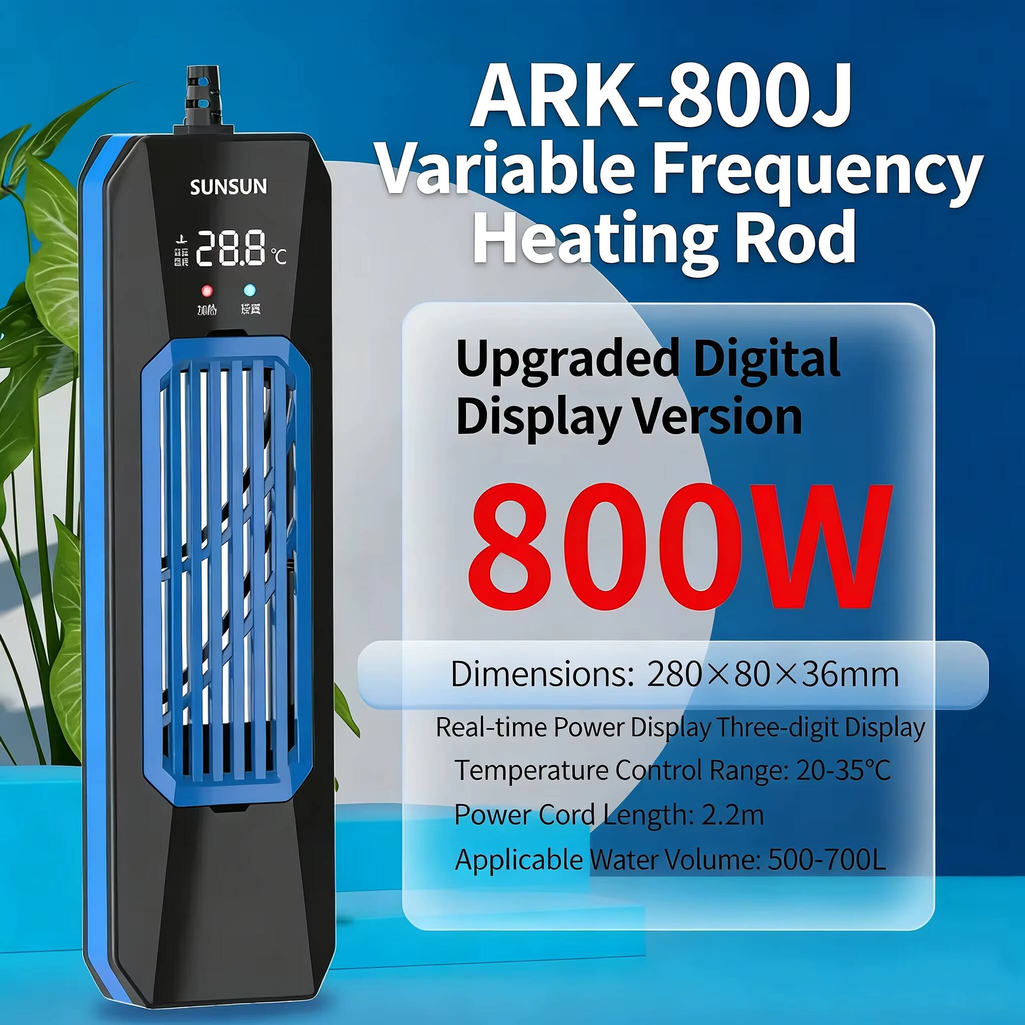 50-1000w novo sun sun ptc arco - Fish Tank Heater avaliação e preço