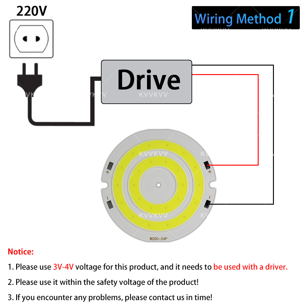 3v 4v redondo cob led peças da - Aquarium Light avaliação e preço