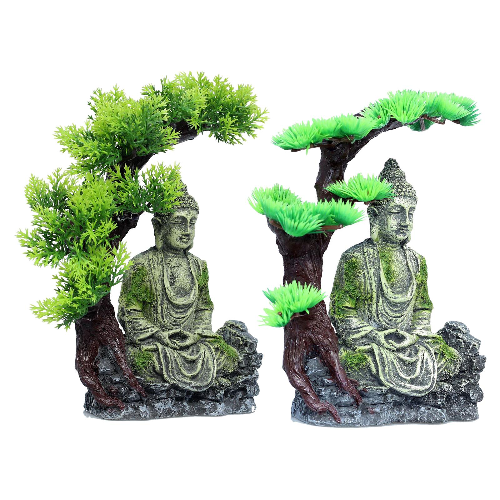 Estátua de Buda para decoração - Aquarium Fish Betta avaliação e preço