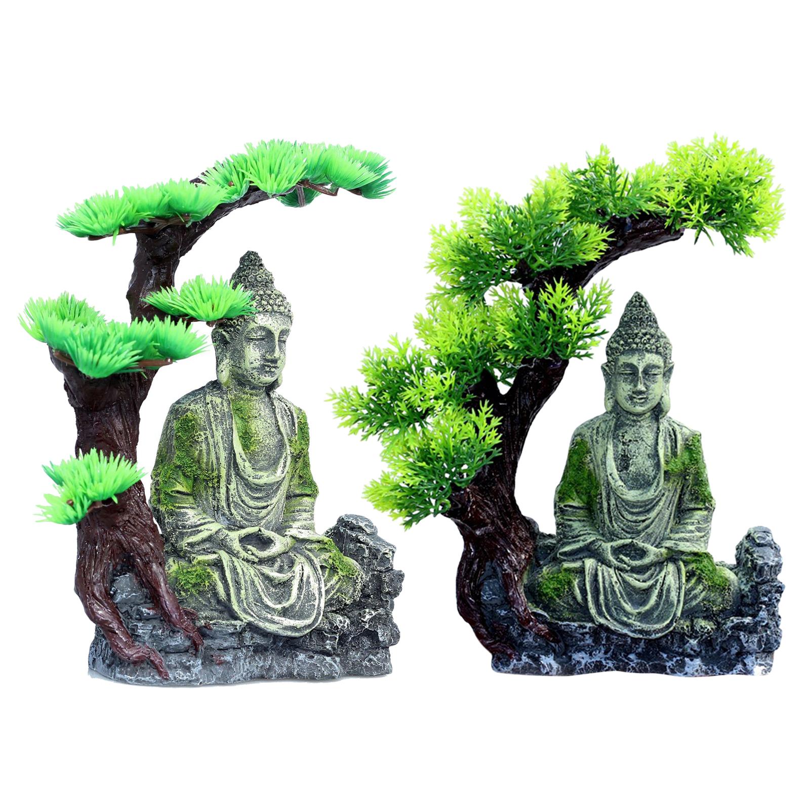 Estátua de Buda para decoração - Aquarium Fish Betta avaliação e preço