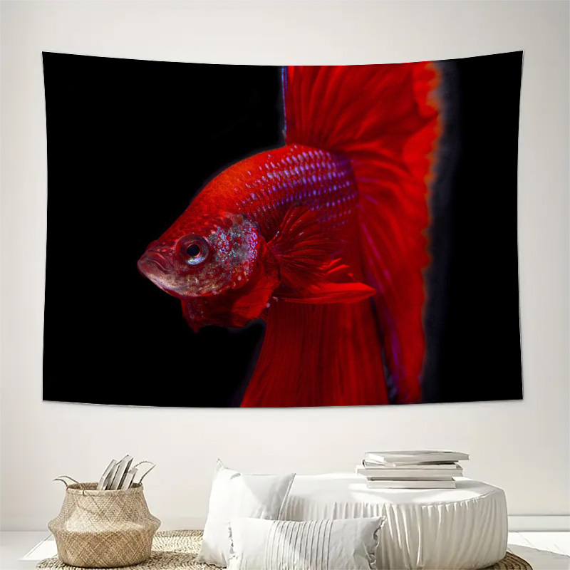 Tapeçaria de Peixe Betta Verme - Fish Aquarium Home avaliação e preço